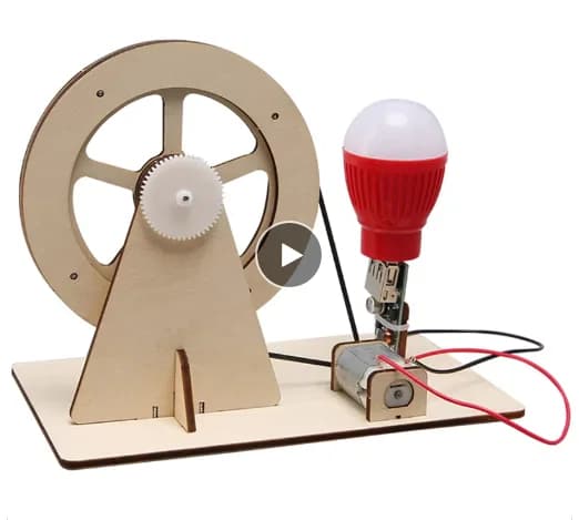 10 ערכות ניסוי מדע DIY ערכות גנרטור צעצוע לילדים ותלמידים