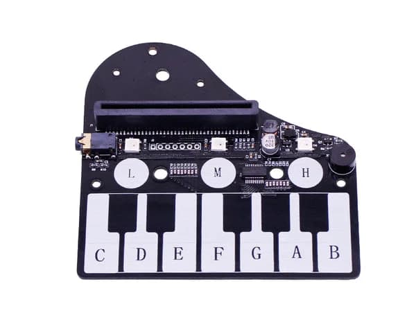 לוח הרחבת פסנתר Yahboom Micro:bit תואם ללוח Micro:bit V2/V1.5
