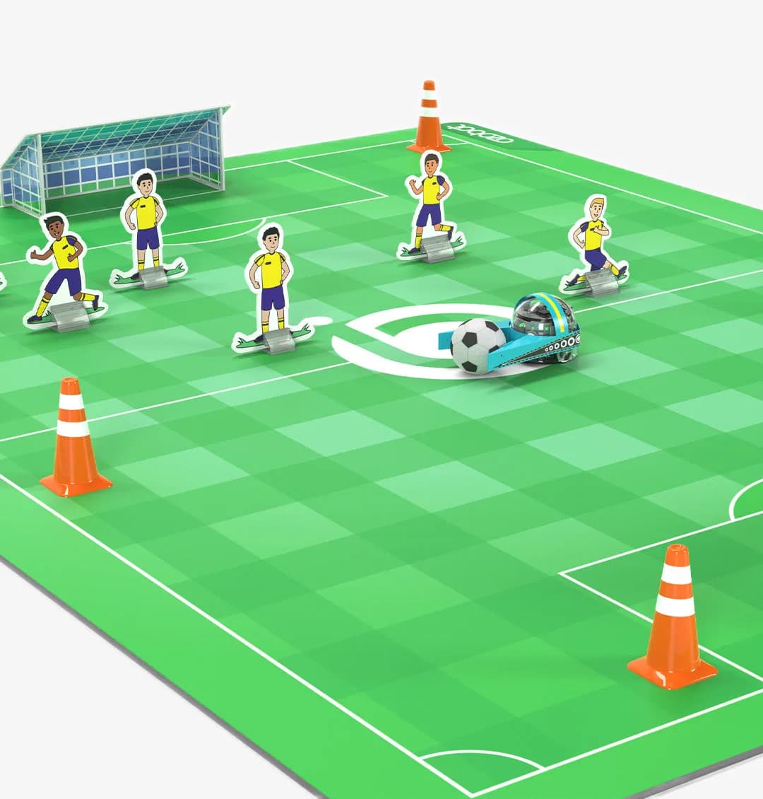 משטח אתגר של Ozobot – כדורגל