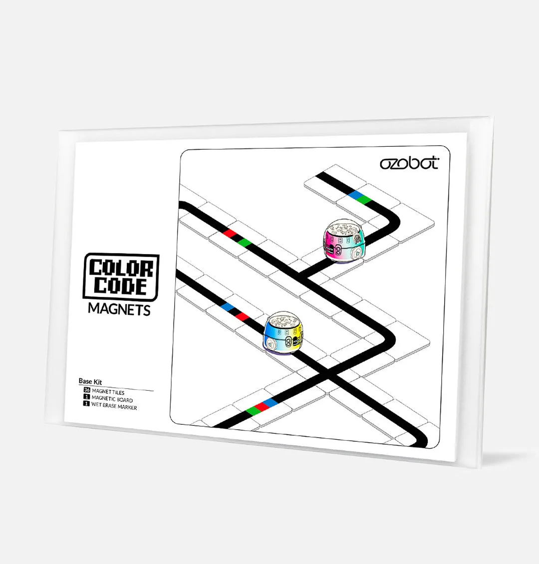 Color Code Magnets של Ozobot – ערכת בסיס (36 חלקים)