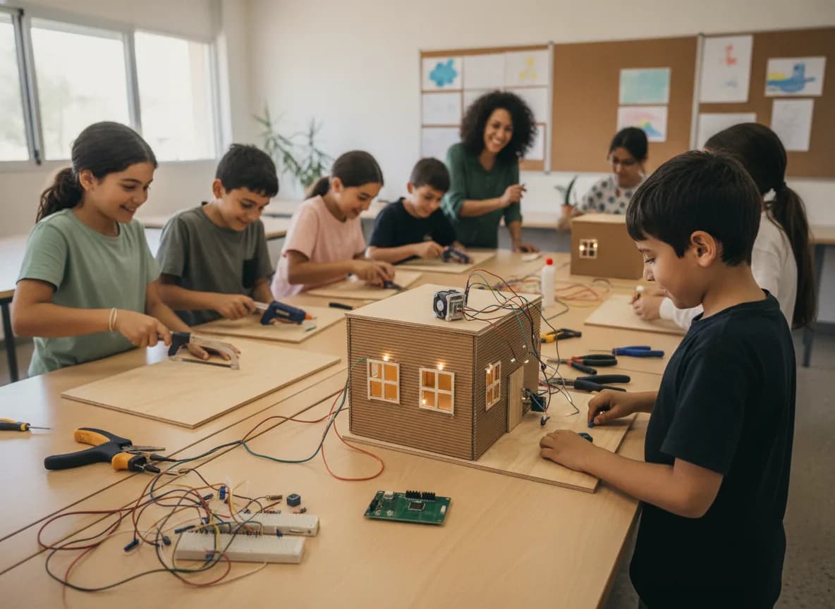סדנת בתים חכמים ואדריכלות – תכנון, בנייה ותכנות של בית חכם