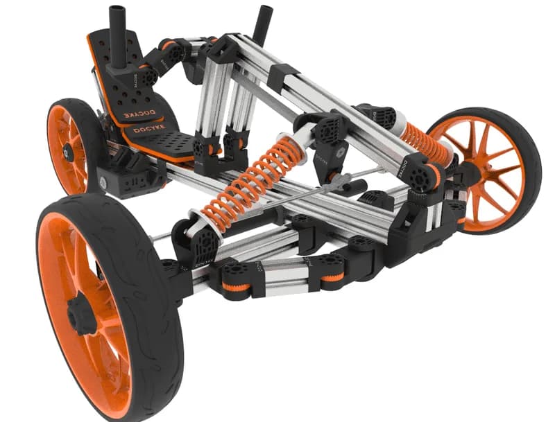 ערכת GO KART 17 IN1 EDU לחינוך- ערכות הרכבה גדולות לילדים