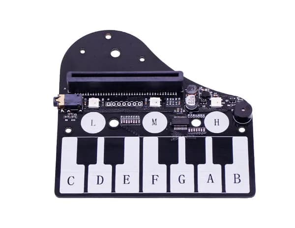 לוח הרחבת פסנתר Yahboom Micro:bit תואם ללוח Micro:bit V2/V1.5