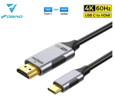 כבל HDMI ל USB-C